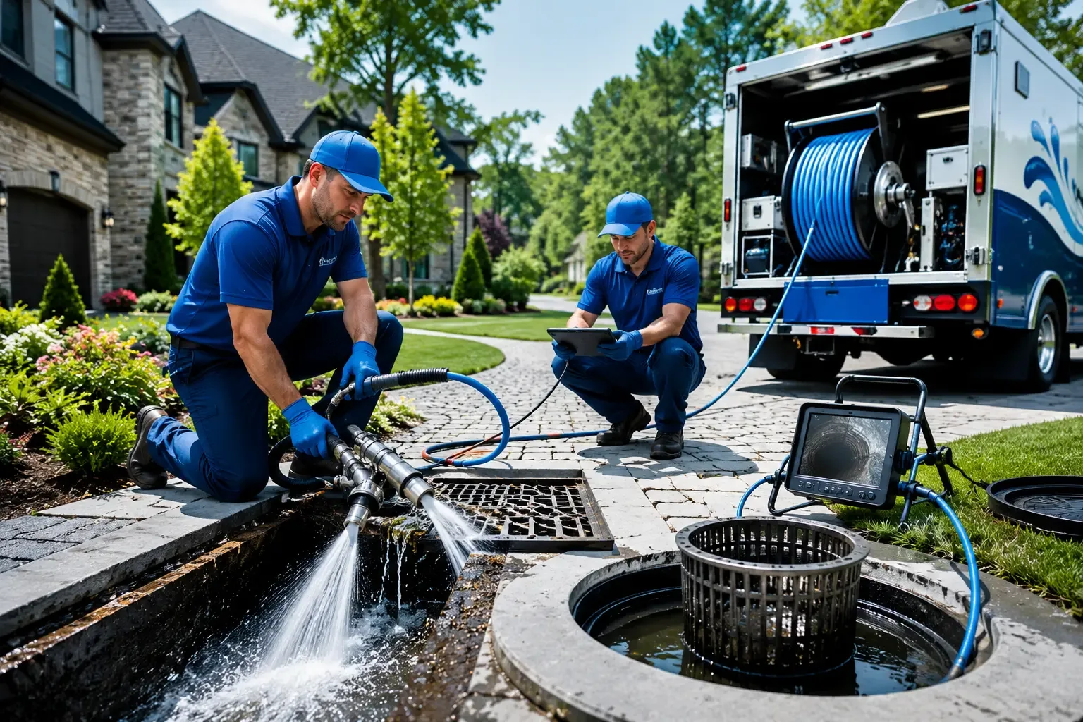 Local outdoor drain cleaning professionals in Lambert Lake, ME